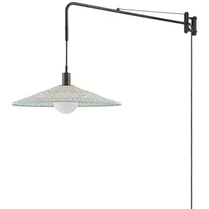 BOVER lampe murale NANS 55 A/98 (Beige (con azzurro e grigio chiaro) -...Vendu parmyareadesign