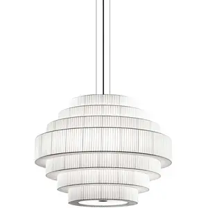 BOVER lampe à suspension MOS 03 (Ruban blanc translucide - Fer, verre)Vendu parmyareadesign