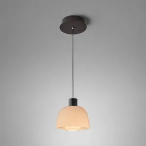 Comparateur de prix : Suspension LED Bover Drep S/01, nude, verre, 2 700 K