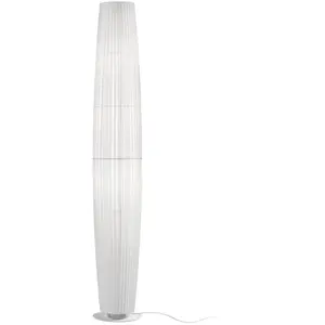 BOVER lampadaire MAXI P/03 (Nastro traslucido bianco - Ferro, ottone, ... pas cher