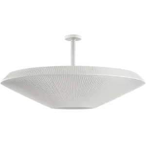 BOVER lampe de plafond SIAM 120 (Nastro traslucido bianco, struttura g...Vendu parmyareadesign