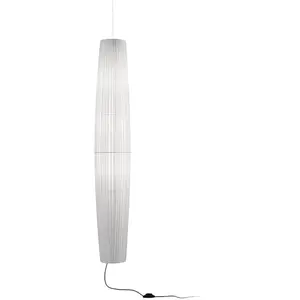 BOVER lampe à suspension MAXI S/01 (Nastro traslucido bianco, installa... pas cher
