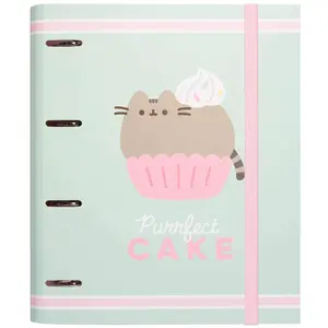 Grupo Erik Dossier 4 Anneaux Decoupe Premium Pusheen Foodie Collection pas cher
