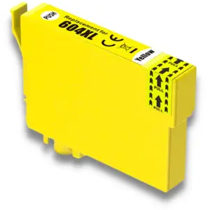 Cartouche compatible avec Epson 604XL jaune pas cher