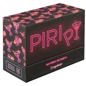 Comparateur de prix : Jeu de societe - jeu de plateau Regalador - Piripi Jeux a Boire, , Noir, Pequeno