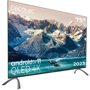 Téléviseur QLED 75 - CECOTEC - V2 VQU20075S - 4K UHD - Android 11 - Do... pas cher