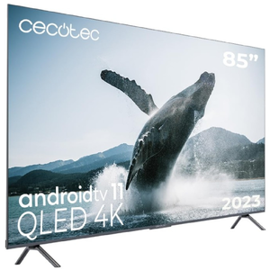 Cecotec Téléviseur QLED 85" Smart TV Série V3+ VQU30085+S, 4K UHD, And... pas cher