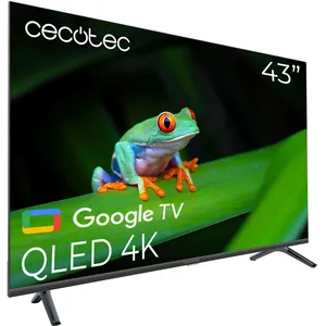 Cecotec Smart TV QLED 43 pouces Résolution 4K UHD V4 Series VQU40043S....