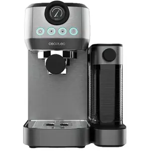 Comparateur de prix : CECOTEC Machine à café semi-automatique Power Espresso 20 Steel Pro Latte