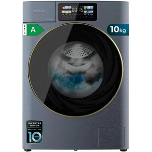 Cecotec - Lave-linge Autodose de chargement frontal ice blue de capaci... pas cher