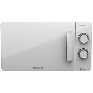 Cecotec ProClean 3020 - Four micro-ondes monofonction - 20 litres - 700 Watt - blanc pas cher