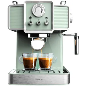 Comparateur de prix : Cecotec - Machine à café express Power Espresso 20 Tradizionale Light Green