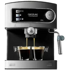 Comparateur de prix : Machine à café cecotec power expresso 20 gris, 850 w, réservoir 1,5 l