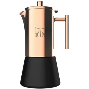 Comparateur de prix : Cafetière italienne cecotec moking 400 cuivre, en acier, 200 ml