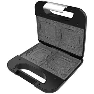 Comparateur de prix : Cecotec Rock'nToast Machine à Sandwich Carrée 2 Sandwichs 800W Inox