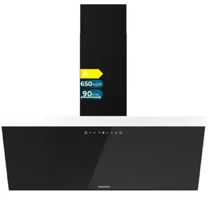 Hotte décorative Cecotec Bolero Flux DM 603500 60 cm 65 W B Noir