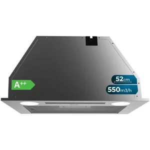 Comparateur de prix : Hotte aspirante encastrable Cecotec Bolero Flux It 525500 52 cm 70 W A...