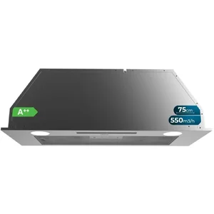 Comparateur de prix : Cecotec Hotte Aspirante 75cm Bolero Flux IT 755500 Inox A++. Moteur 70...