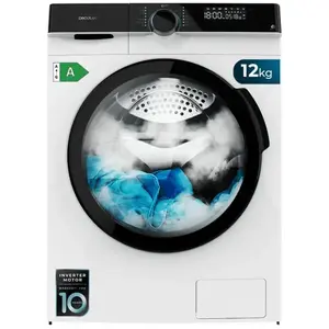 Comparateur de prix : Cecotec Bolero DressCode 121000 Machine à laver à chargement frontal 12Kg A Blanc