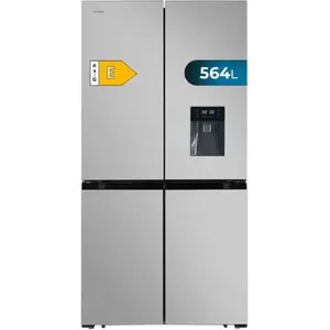 Cecotec Bolero CoolMarket 4D 564 Inox Réfrigérateur américain et en acier inoxydable pas cher