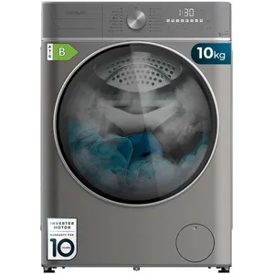 cecotec Bolero Wash&Dry 10680 Inverter Steel B pas cher