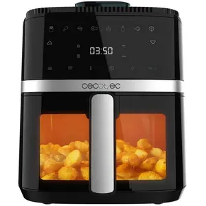 Friteuse à air sans huile Cecotec Cecofry Drip 5000 5L 1500W noir pas cher