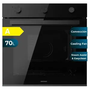 Comparateur de prix : Cecotec Four Encastrable Multifonctions Bolero Hexa M236000 Dark Inox ...