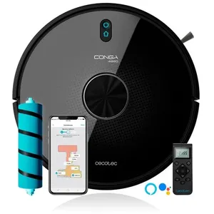 Comparateur de prix : Robot aspirateur et laveur de sol connect  CECOTEC Conga 4690 Ultra
