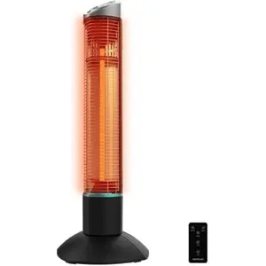 Comparateur de prix : Cecotec Chauffage extérieur sur pied ReadyWarm 1000 Power Tower Cecotec