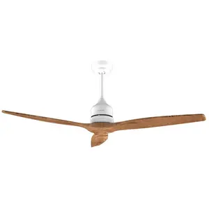 Cecotec - Ventilateurs de plafond EnergySilence Aero 5270 Black&WhiteWood pas cher