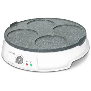 Comparateur de prix : Cecotec Fun Crepestone Twin Crêpière 30,5 cm 1200W Blanc