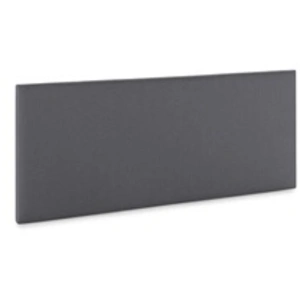 VS VENTA-STOCK Tête de lit Aura recouverte de tissu Gris Foncé 150x60 cm pas cher