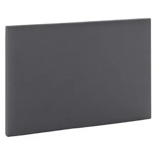 VS VENTA-STOCK Tête de lit Aura recouverte de tissu Gris Foncé 90x60 cm pas cher