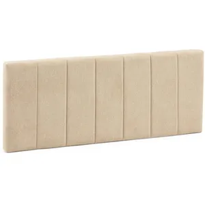marcKonfort Tête de lit tapissée Creta 160x60cm beige pas cher