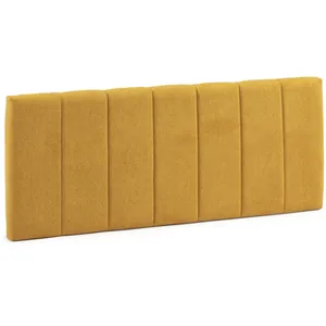 marcKonfort Tête de lit tapissée Creta 150x60cm moutarde pas cher