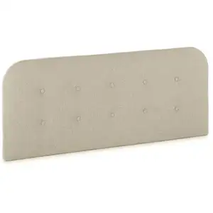 MARCKONFORT Tête De Lit Tapissée Saona 150x60 Cm Couleur Beige, 8 Cm D'épaisseur pas cher