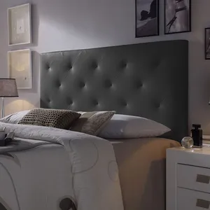 MARCKONFORT VS VENTA-STOCK TÊTE DE LIT ROMBO 140x60 NOIR pas cher