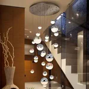 Schuller Valencia Suspension LED Sphere multicolore 27 lampes, appVendu parluminaire