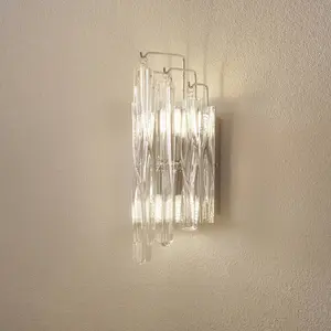 Schuller Valencia Applique murale Manacor en verre cristallin avec LED pas cher