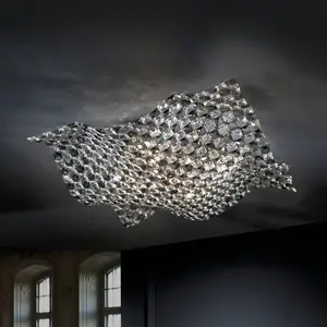 Schuller Valencia Plafonnier Saten en cristal 56 cmVendu parluminaire