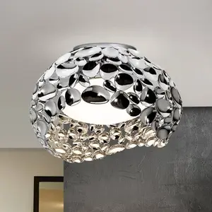 Schuller Valencia Plafonnier LED Narisa, Ø 46 cm, chroméVendu parluminaire