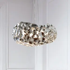 Schuller Valencia Suspension LED Narisa 47 cm brillant chromé