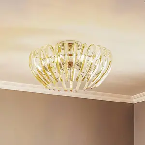 Schuller Valencia Plafonnier Ariadna, cristal, crème