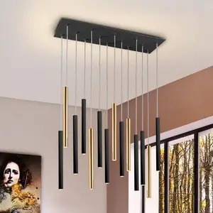 Schuller Valencia Suspension LED Varas à intensité variable, 14 ampoul...