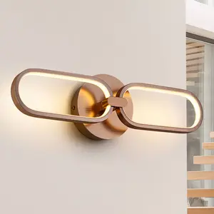 Schuller Valencia Applique LED Colette, à 2 lampes, rosée-dorée pas cher