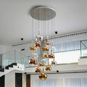Schuller Valencia Suspension LED Charlize 16 ampoules, à intensité var...Vendu parluminaire