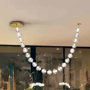 Schuller Valencia Suspension LED Zaria, 21 amp., doré, transparent, mé...Vendu parluminaire