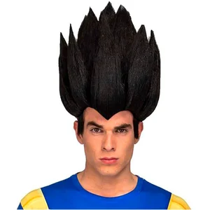 Mom Perruque - Dragon Ball - Vegeta - Adulte - NoirVendu parkidinn