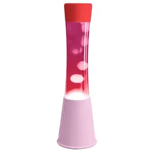 Comparateur de prix : Fisura TOWER-Lampe lave Métal/Verre H39cm Rose