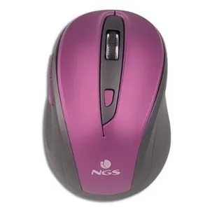 Souris sans-fil NGS EVOMUTEPURPLE Plug and play Violet pas cher